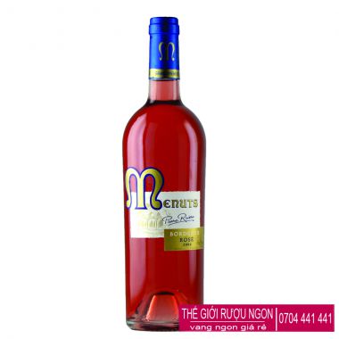 Rượu vang Pháp Menuts Bordeaux Rose