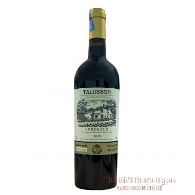 Rượu vang đỏ Chateau Talusson Bordeaux 