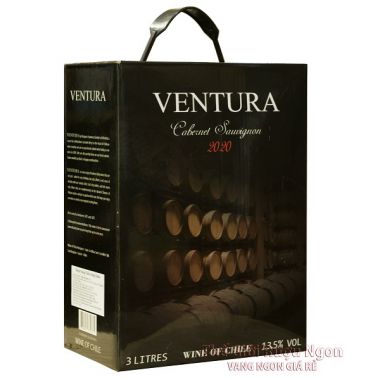 Rượu vang bich Ventura Cabernet Sauvignon 3L