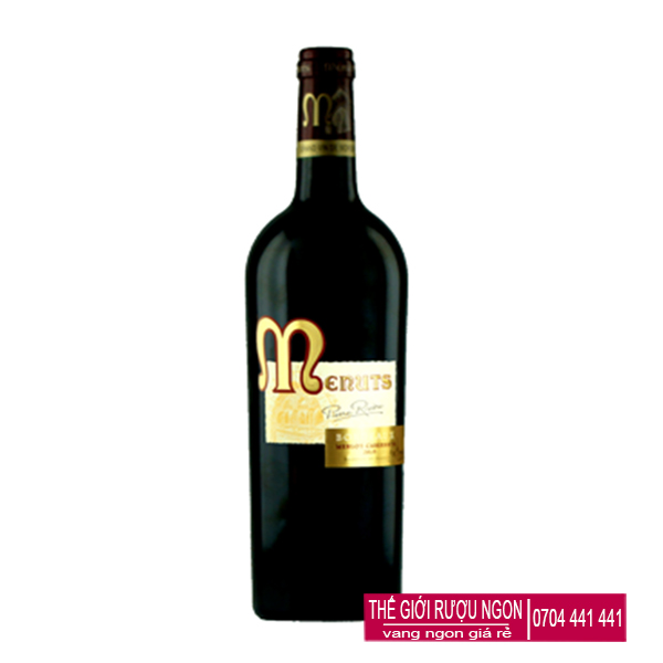 Rượu vang Pháp Menuts Bordeaux Rouge