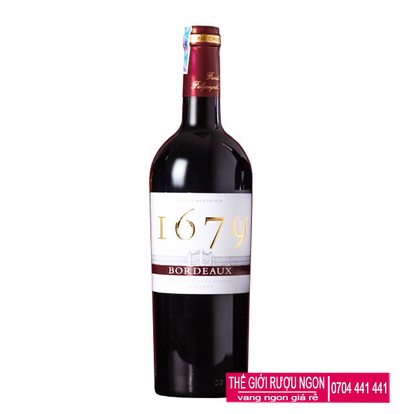 Rượu vang Pháp 1679 Bordeaux Rouge