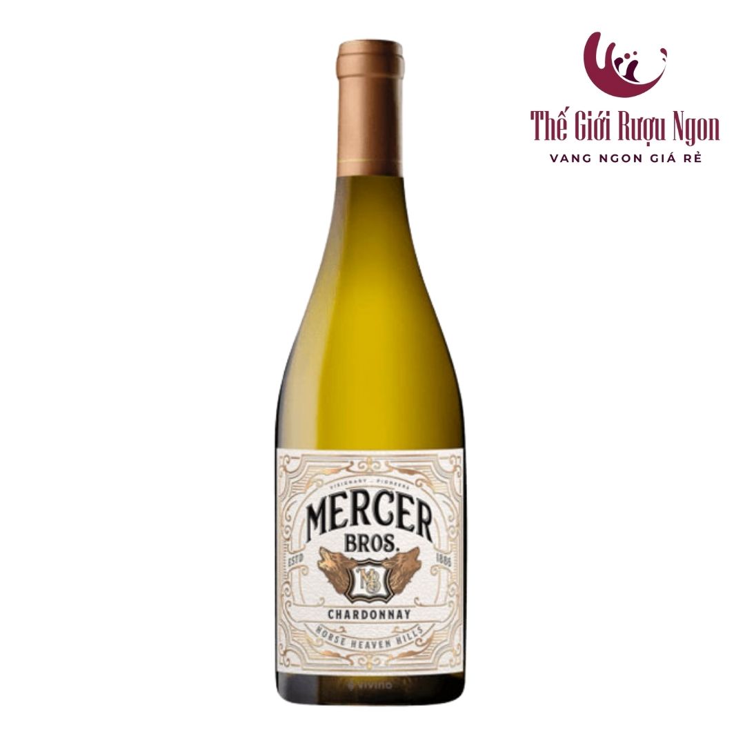 Rượu vang Mỹ Mercer Bros Chardonnay